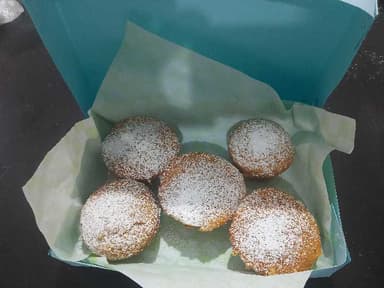 Caja con 6 Mantecaditas de Zanahoria